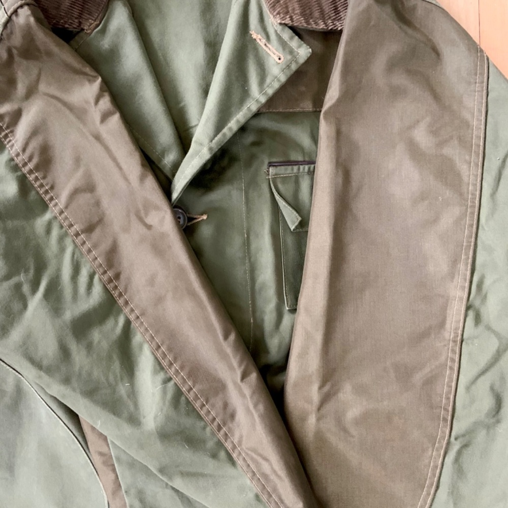 Vintage Duxbak Waxed Canvas Hunting Jacket Survivor - Gem